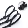 Abraçadeiras de nylon Techly Patch 280x4,8 mm 100 unid. preto ISWT-28048-BK