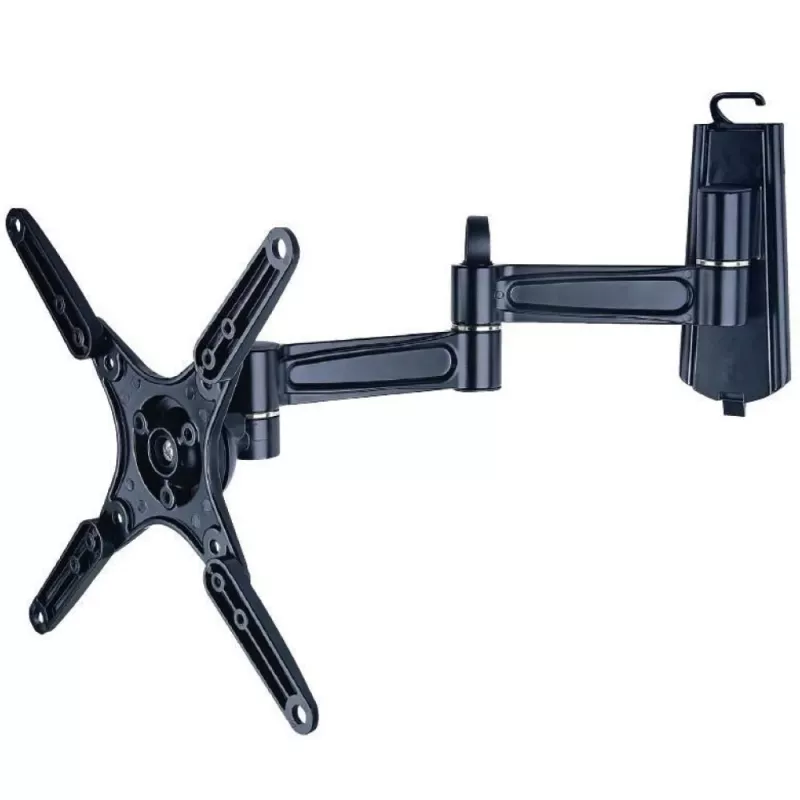 Suporte de parede inclinável Techly 13-37 LED TV LCD 3 articulações preto ICA-LCD 2102