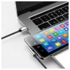 Cabo USB Techly ICOC MU2CC9-020-AL USB 2.0 2 m USB C cinzento, preto