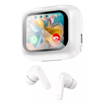 Techly ICC SB-BLT08W Auscultadores/Headset True Wireless Stereo (TWS) In-Ear Chamadas/Música Bluetooth Branco
