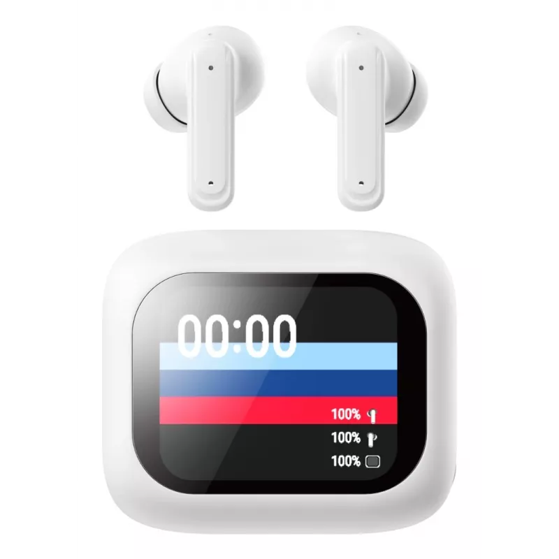 Techly ICC SB-BLT08W Auscultadores/Headset True Wireless Stereo (TWS) In-Ear Chamadas/Música Bluetooth Branco