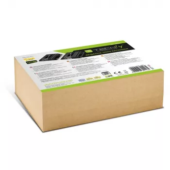 Techly IDATA EXTIP-483 Extensor AV Transmissor e recetor AV Preto