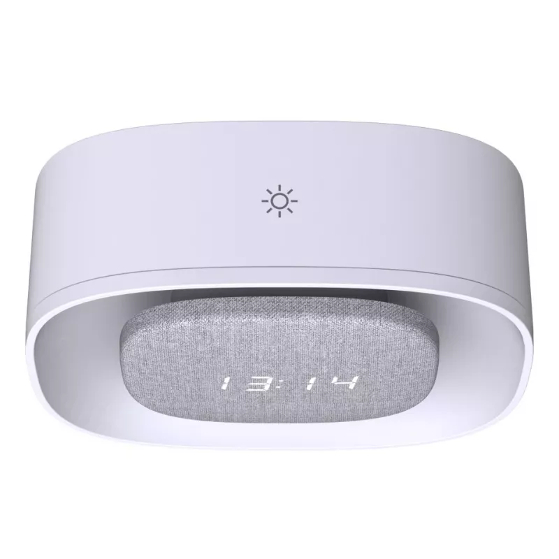 Techly IC-CLOCK-56WH Despertador digital Cinzento, Branco