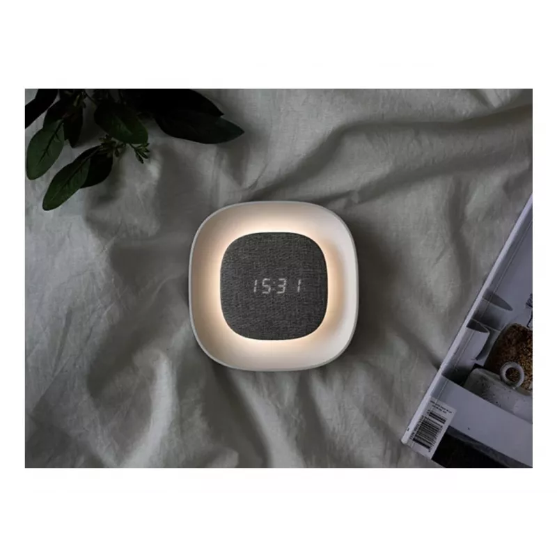 Techly IC-CLOCK-56WH Despertador digital Cinzento, Branco