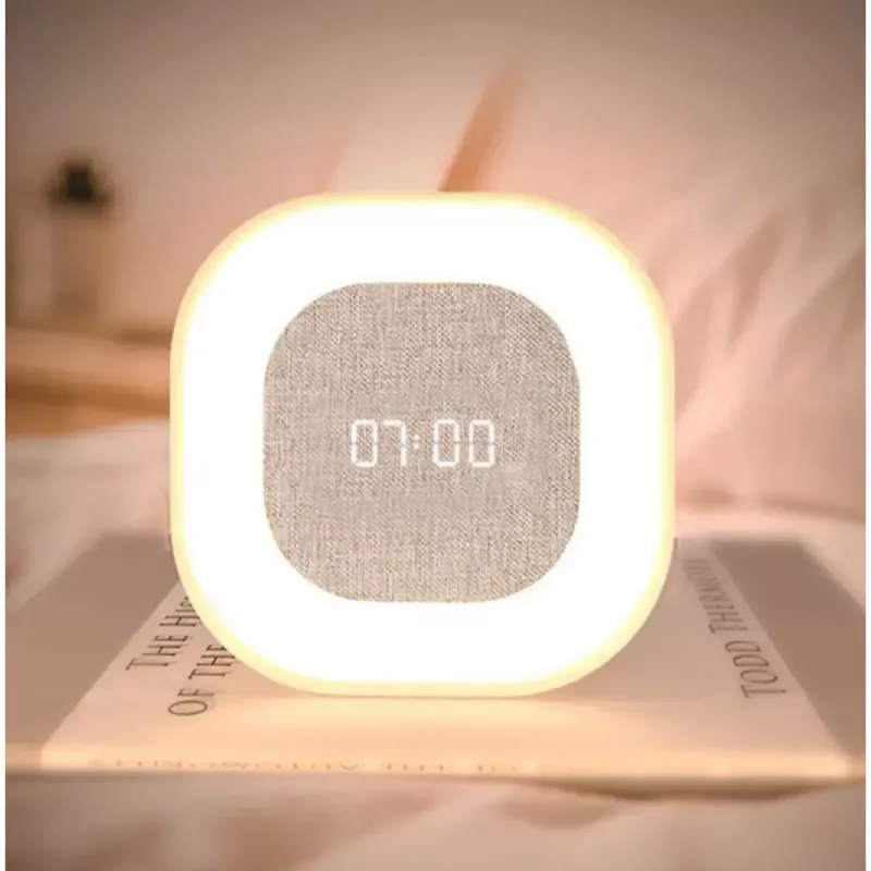 Techly IC-CLOCK-56WH Despertador digital Cinzento, Branco