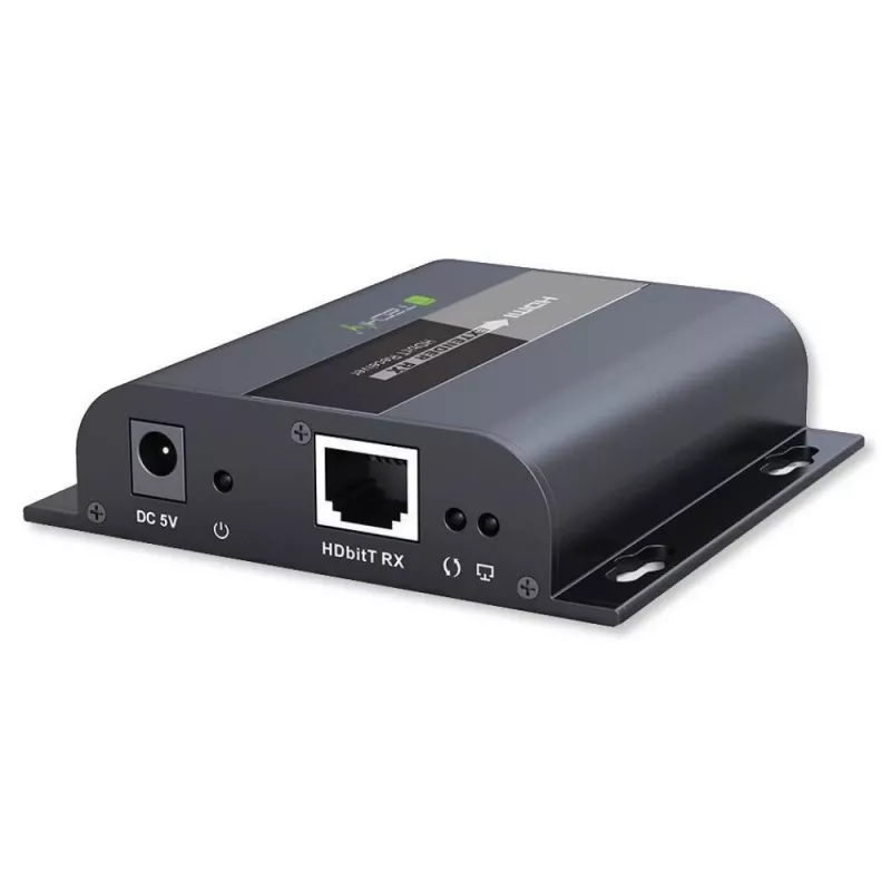 Techly IDATA-EXTIP-383V4 Transmissor e recetor AV Preto