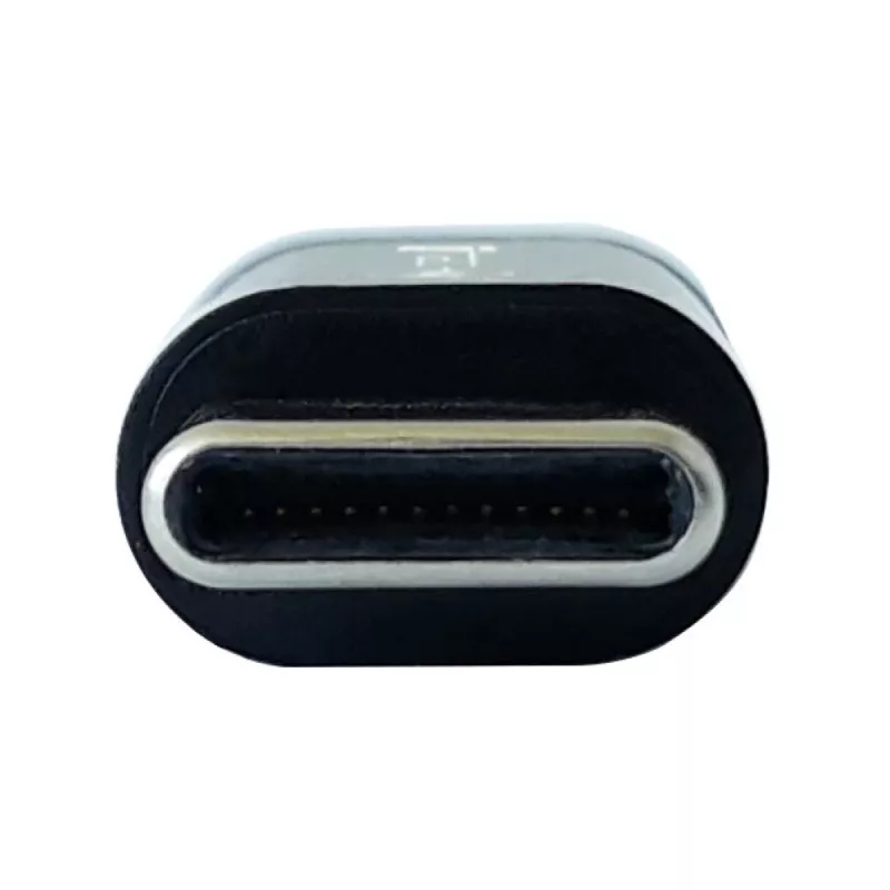 Techly IADAP USBC-MBKT Cabo adaptador de género Micro-USB Preto