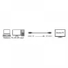 Techly ICOC DSP-A14-050NT Cabo DisplayPort 5 m Preto