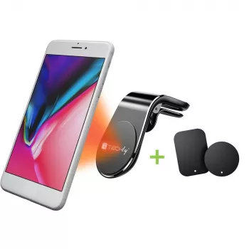 Techly I-SMART-UNIALTY Suporte Suporte passivo Telemóvel/Smartphone Preto