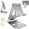 Techly I-SMART-STAND6 Suporte passivo Telemóvel/Smartphone Prateado