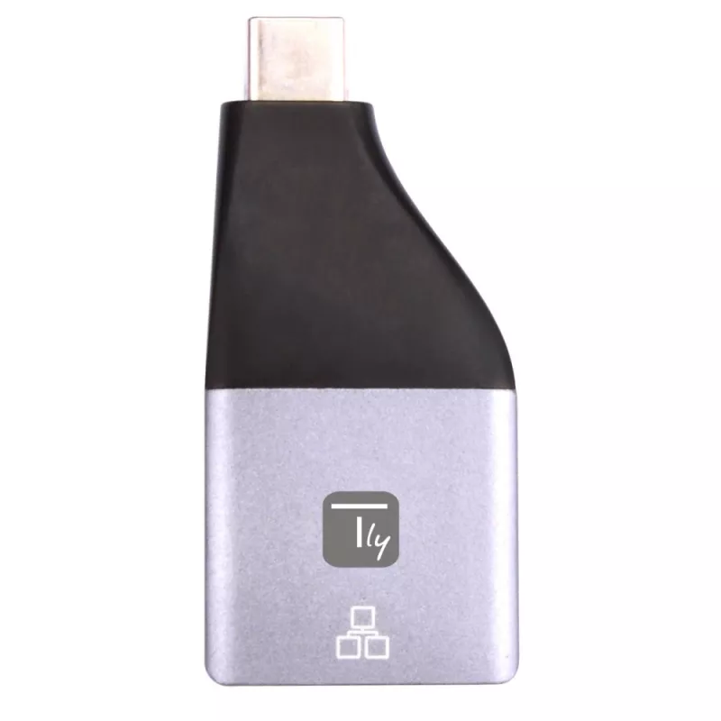 Techly IADAP USBC-ETGIGA Placa de rede Ethernet 1000 Mbit/s