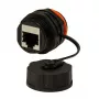 Techly IWP-MD C6A-IPPANT Adaptador de cabo RJ45 Preto