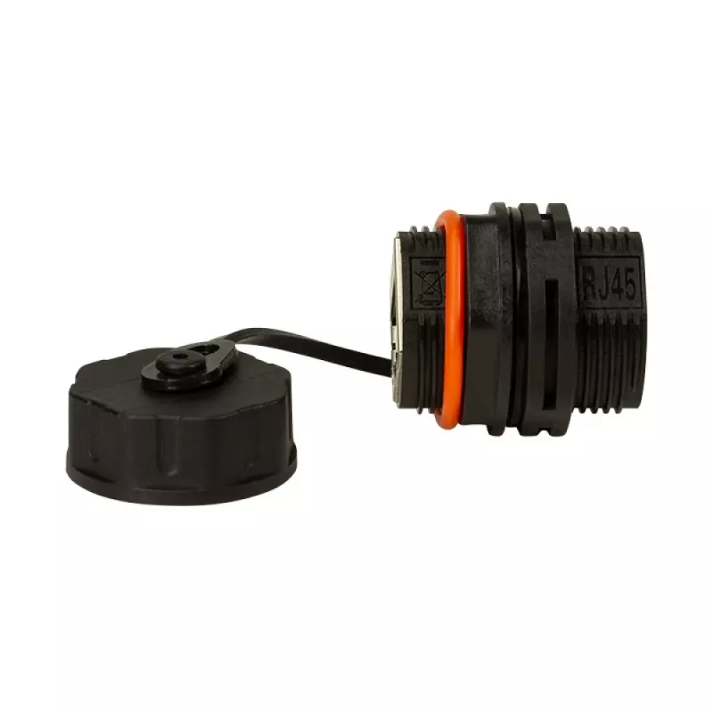 Techly IWP-MD C6A-IPPANT Adaptador de cabo RJ45 Preto