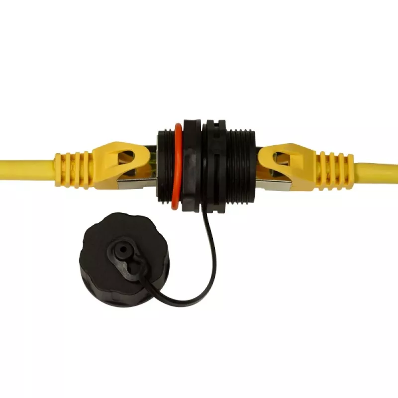 Techly IWP-MD C6A-IPPANT Adaptador de cabo RJ45 Preto