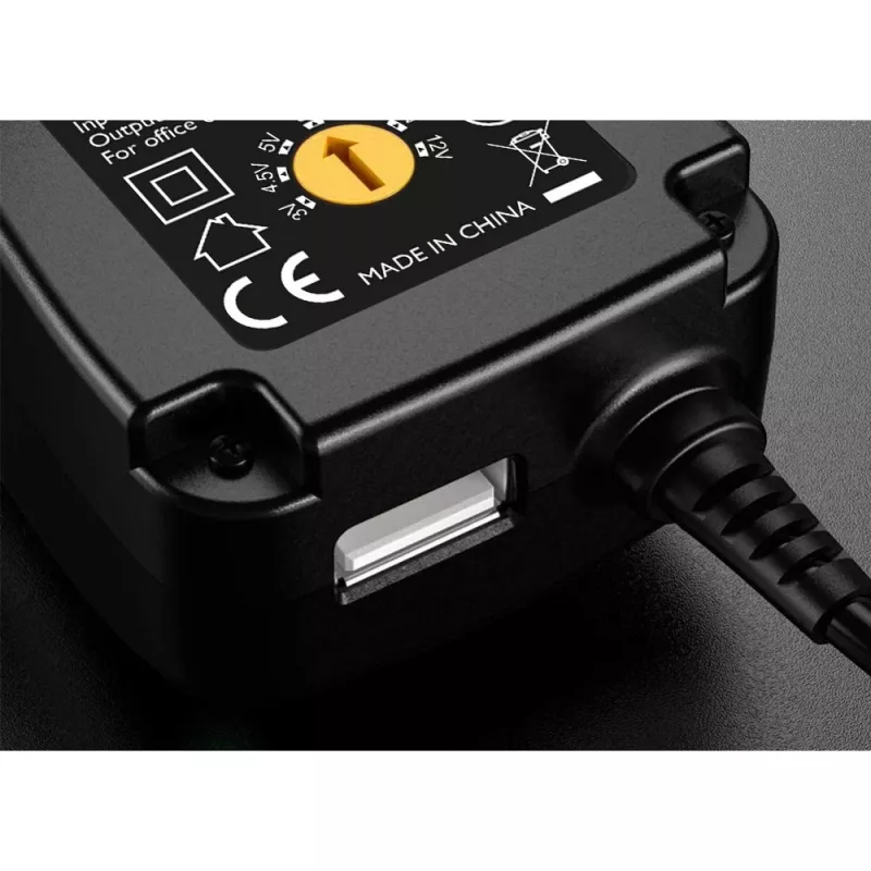 Techly IPW-NTS1000G2 Fonte de alimentação/inversor Interior 12 W Preto