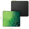 Techly ICA-MP GLASS1 Tapete de rato Tapete de rato Gaming Verde