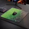 Techly ICA-MP GLASS1 Tapete de rato Tapete de rato Gaming Verde