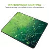 Techly ICA-MP GLASS1 Tapete de rato Tapete de rato Gaming Verde