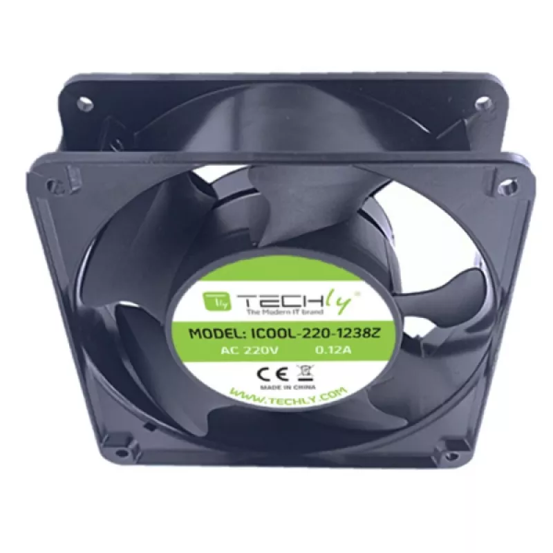 Techly ICOOL-220-1238Z Sistema de refrigeração para computador Peça/acessório Módulo de ventoinha