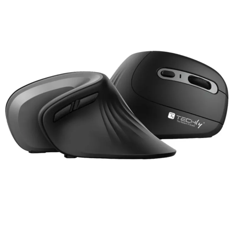 Techly IM 1100-VM-B Rato Médico Destro RF Wireless Ótico 3200 DPI