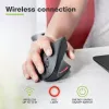 Techly IM 1200-VM-B Rato Médico Destro RF Wireless Ótico 1600 DPI