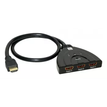 Techly IDATA HDMI-3F8K Comutador de vídeo