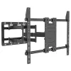 Techly Suporte de parede para TV LED-LCD 55-100 polegadas Full-Motion, 300 x 300 mm, 900 x 600 mm, 0 - 7°, 120°, Aço, Preto