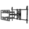 Techly Suporte de parede para TV LED-LCD 55-100 polegadas Full-Motion, 300 x 300 mm, 900 x 600 mm, 0 - 7°, 120°, Aço, Preto