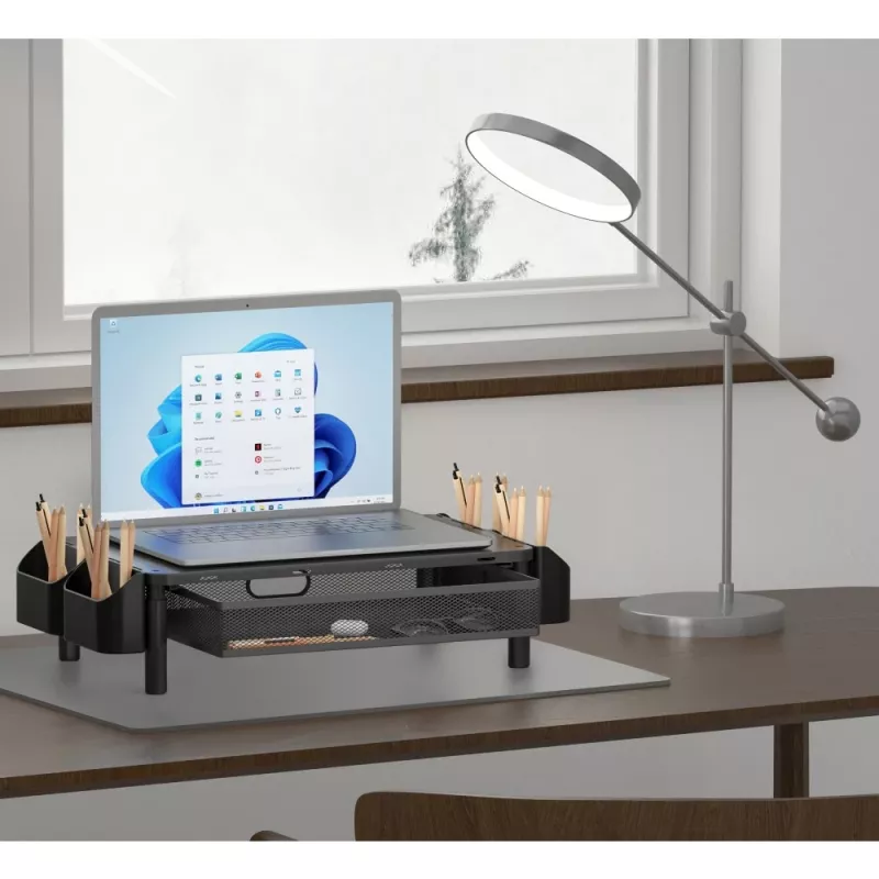 Techly ICA-MS 114 Suporte para monitor Preto