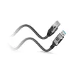 Techly ICOC-U3A-RJ45-075 Cabo adaptador de USB 3.0 Type-A para Gigabit Ethernet, 7,5 m, preto/prateado