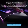 Tapete de rato Glorious Gaming GLORIOUS PAD 2 GLED - XL EXTENDED - preto