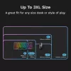Tapete de rato Glorious Gaming GLORIOUS PAD 2 GLED - XL EXTENDED - preto