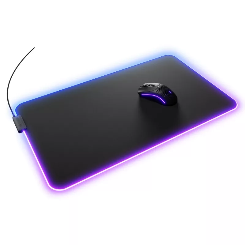 Tapete de rato Glorious Gaming GLORIOUS PAD 2 GLED - XL EXTENDED - preto