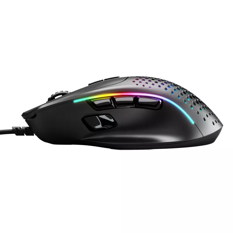 Glorious Gaming Glorious Model IV2 com fios - preto, destro, ótico, USB Type-A, 26000 DPI, preto