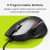 Glorious Gaming Glorious Model IV2 com fios - preto, destro, ótico, USB Type-A, 26000 DPI, preto