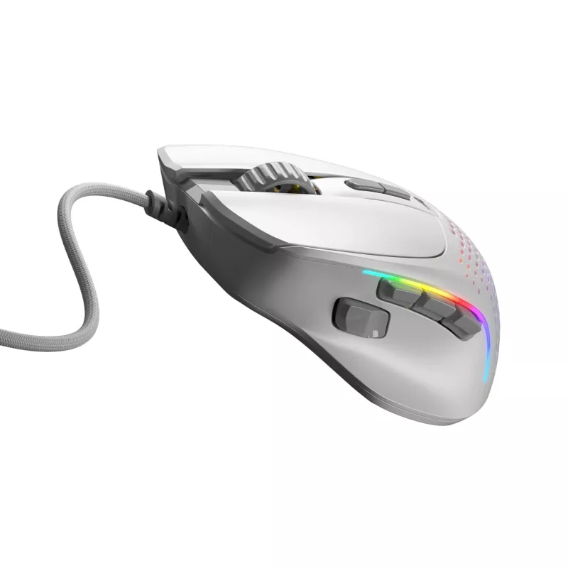 Glorious Gaming Glorious Model I2 com fios – branco, destro, ótico, USB Type-A, 26000 DPI, branco