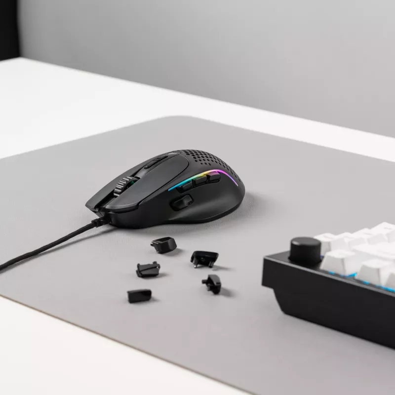 Glorious Gaming Glorious Model I2 com fios – branco, destro, ótico, USB Type-A, 26000 DPI, branco