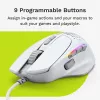 Glorious Gaming Glorious Model I2 com fios – branco, destro, ótico, USB Type-A, 26000 DPI, branco