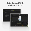 Glorious Gaming Glorious Model I2 com fios – branco, destro, ótico, USB Type-A, 26000 DPI, branco