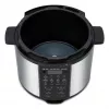Panela de pressão elétrica Cosori CMC-CO601-SEU 5,7 L preto, aço inoxidável 1100 W