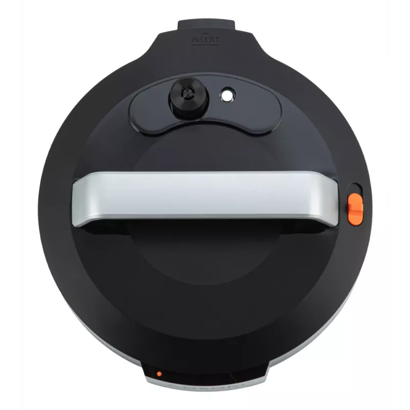 Panela de pressão elétrica Cosori CMC-CO601-SEU 5,7 L preto, aço inoxidável 1100 W
