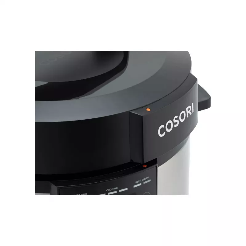 Panela de pressão elétrica Cosori CMC-CO601-SEU 5,7 L preto, aço inoxidável 1100 W