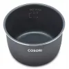 Panela de pressão elétrica Cosori CMC-CO601-SEU 5,7 L preto, aço inoxidável 1100 W