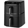 Fritadeira de ar quente Cosori Turbo Tower Double 10,8 L de pé 2630 W preto