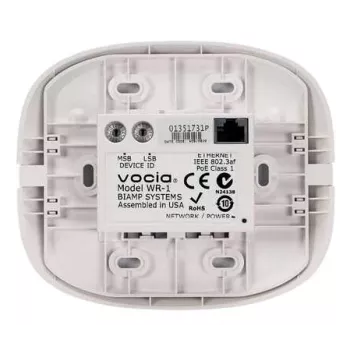 Telecomando Biamp Vocia WR-1 com fios sistema de videoconferência botões