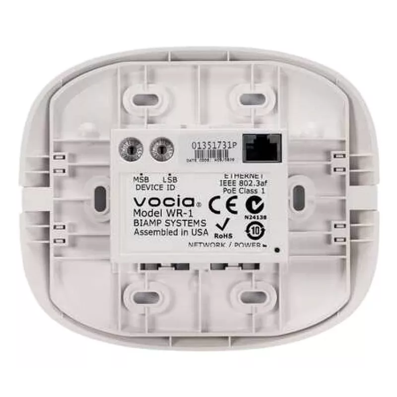 Telecomando Biamp Vocia WR-1 com fios sistema de videoconferência botões