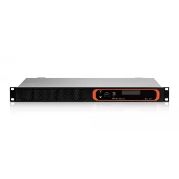 Biamp Tesira FORTÉ AVB AI, 8000 Ω, 207 Ω, preto, metálico, 1U, OLED, 20 - 20000 Hz