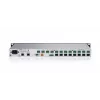 Biamp Tesira FORTÉ AVB AI, 8000 Ω, 207 Ω, preto, metálico, 1U, OLED, 20 - 20000 Hz