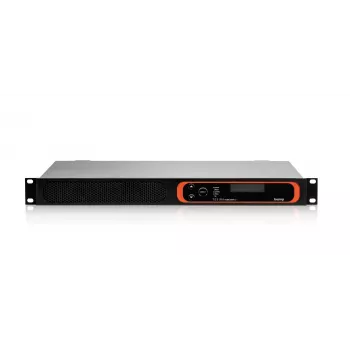 Biamp Tesira FORTÉ DAN CI, 8000 Ω, 207 Ω, preto, metálico, 1U, OLED, 20 - 20000 Hz