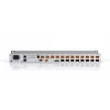 Biamp Tesira FORTÉ VT, 8000 Ω, 207 Ω, preto, metálico, 1U, OLED, 20 - 20000 Hz